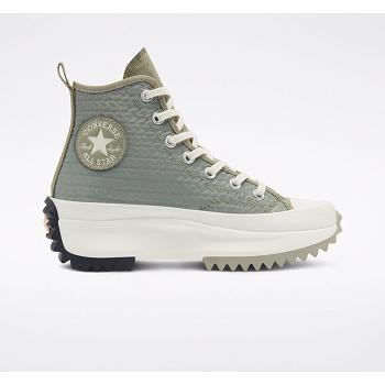 Converse Run Star Hike Alt Exploration Vysoke Olivovo Zelene - Panske Topanky na Platforme